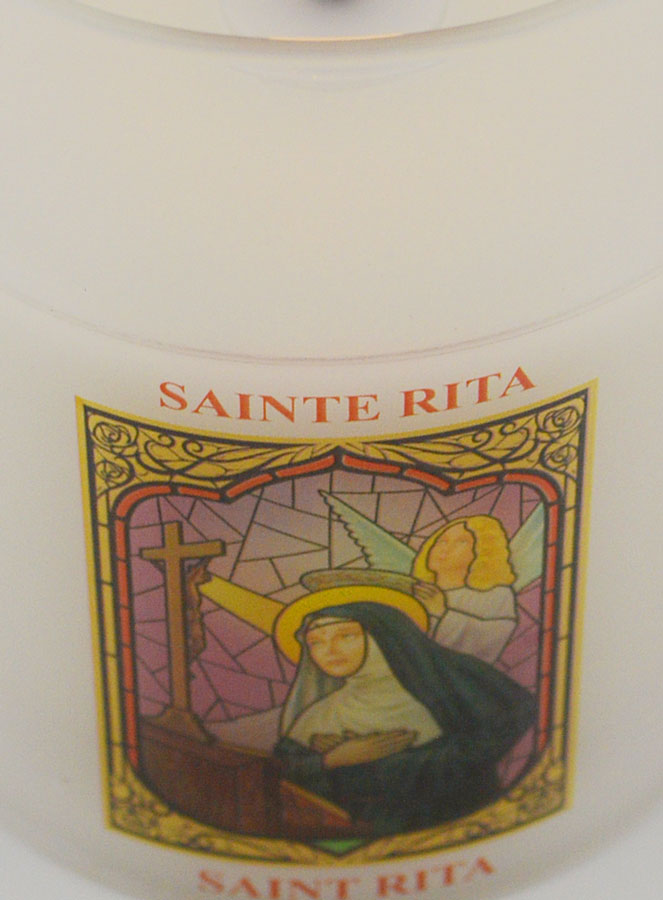 Bougie d'Église à Piles - Sainte Rita (pic 4)