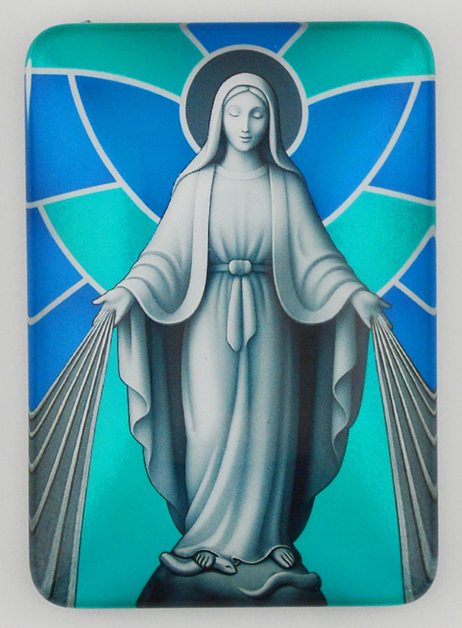 Magnet & Livret de Neuvaine - Vierge Miraculeuse (pic 4)