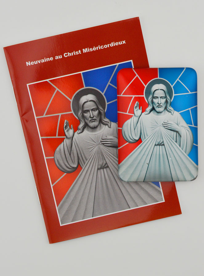 Magnet & Livret de Neuvaine - Christ Miséicordieux (pic 1)