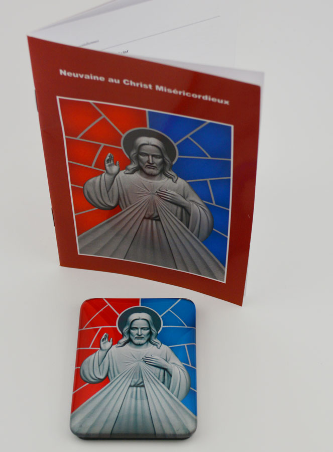 Magnet & Livret de Neuvaine - Christ Miséicordieux (pic 3)