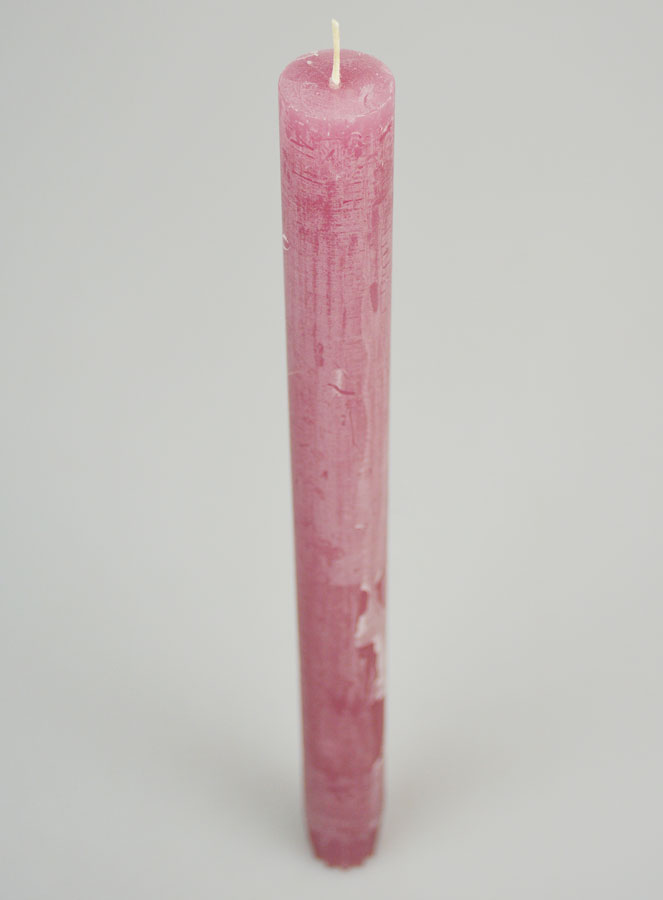 Bougie de Prière Teintée Masse - Rose Poudré (pic 2)