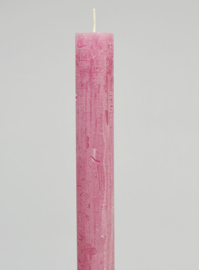Bougie de Prière Teintée Masse - Rose Poudré (pic 3)