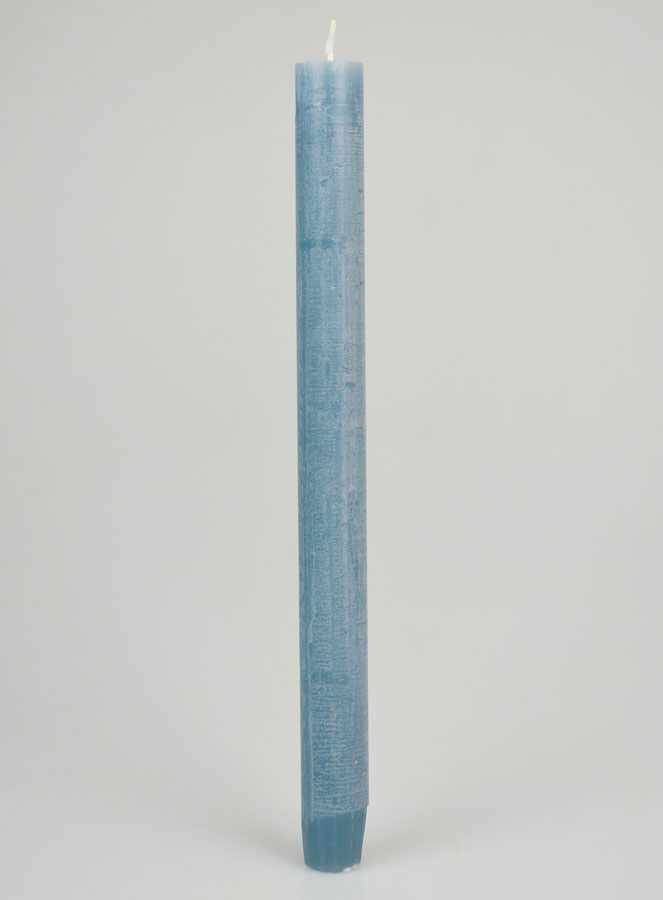 Bougie de Prière Teintée Masse - Bleu (pic 1)