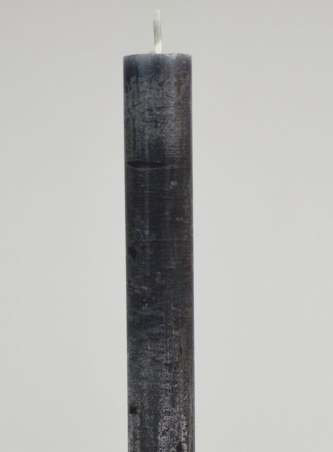 Bougie de Prière Teintée Masse - Gris (pic 3)