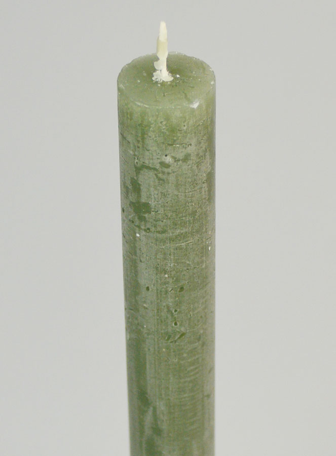 Bougie de Prière Teintée Masse - Olive (pic 4)