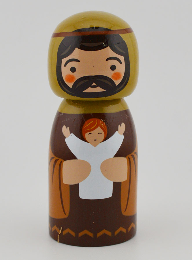 Statue de Saint Jospeh - 10cm (pic 1)