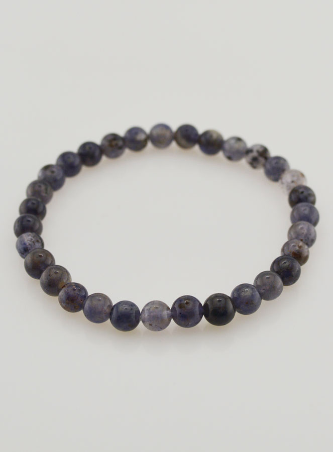 Bracelet en Cordierite - 6mm (pic 2)