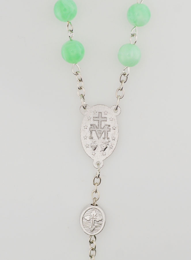 Chapelet Médaille Médaille Miraculeuse - Vert (pic 4)