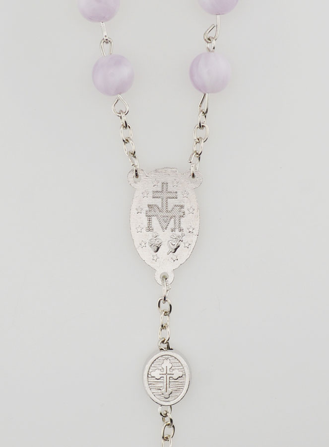 Chapelet Médaille Médaille Miraculeuse - Violet (pic 4)