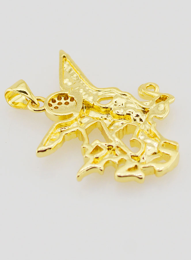 Pendentif Saint Michel Archange - 30mm (pic 4)