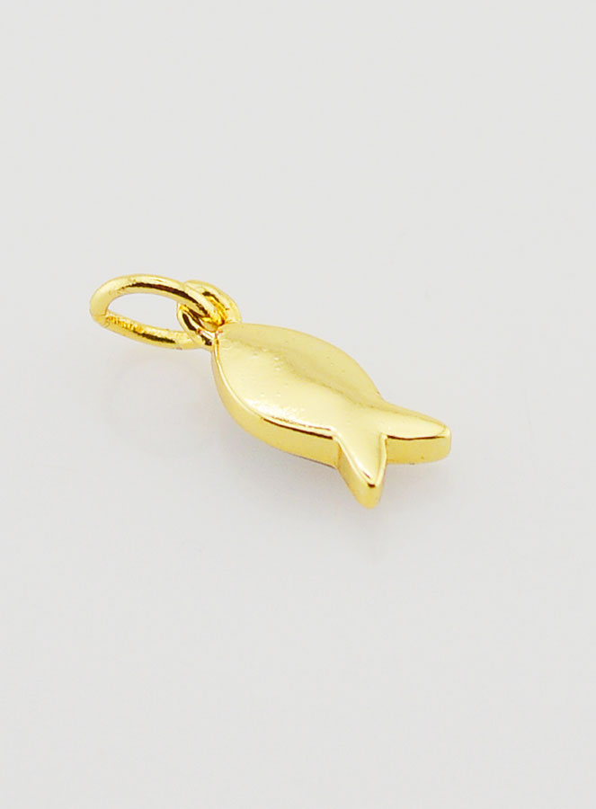 Pendentif Ichtus en Ormeau - 11mm (pic 4)