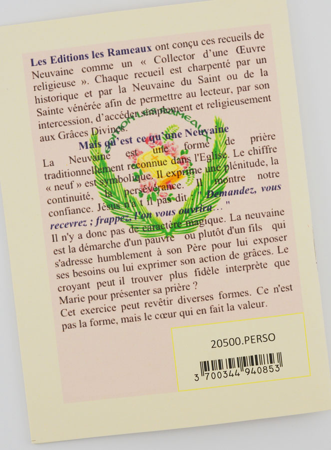 Livret de Neuvaine Pour la Paix (pic 3)