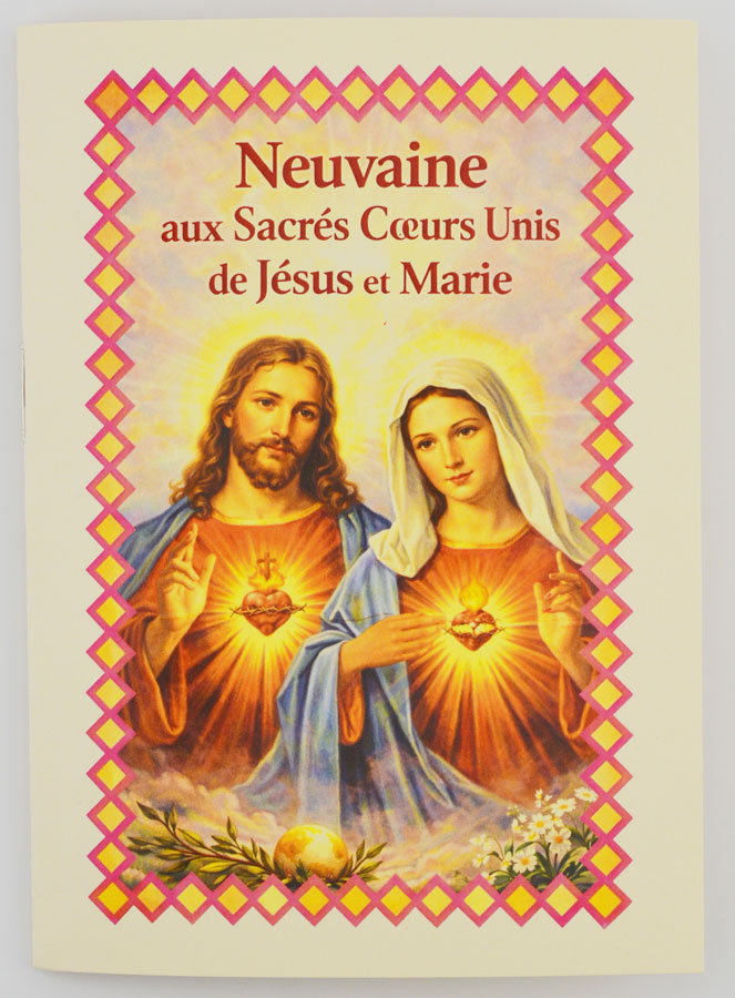 Livret de Neuvaine Sacrés Coeurs Unis de Jésus & Marie (pic 1)