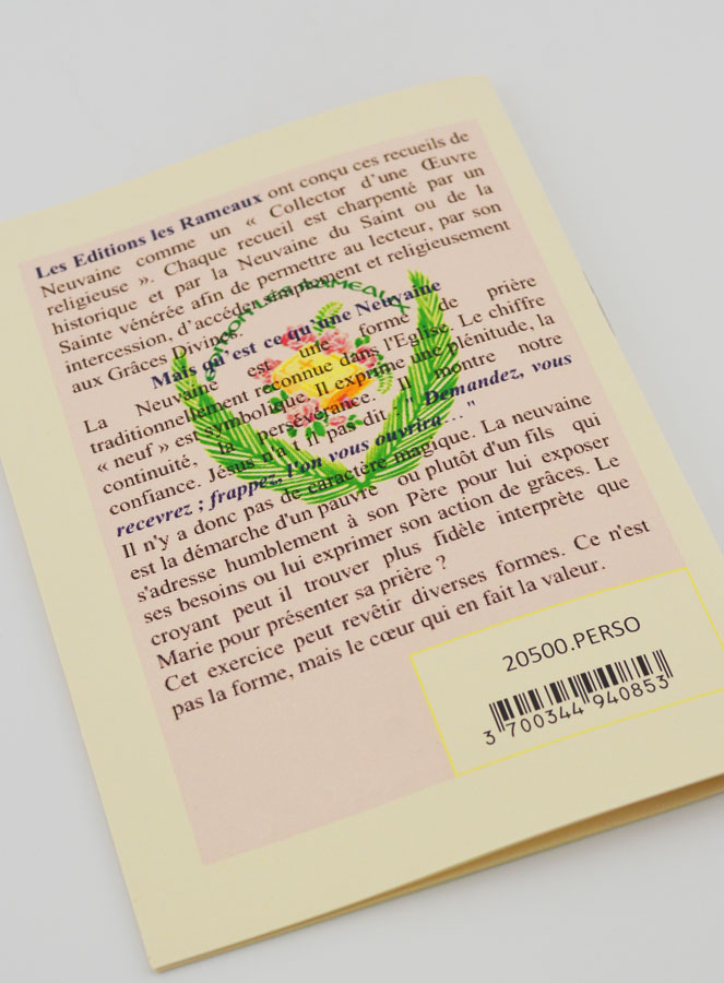 Livret de Neuvaine aux Saints Protecteurs (pic 3)