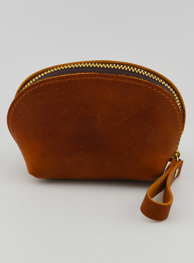 Pochette à Chapelet en Cuir (pic 1)