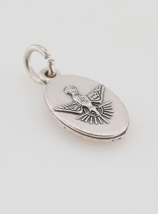 Médaille Bord Torsadé 15mm - Saint Michel (pic 4)