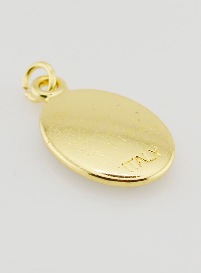 Médaille Vierge Miraculeuse Dorée - 25mm (pic 4)