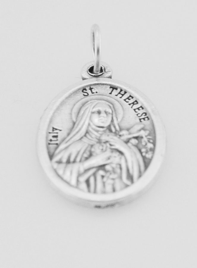 Médaille de Sainte Thérèse - 22mm (pic 2)