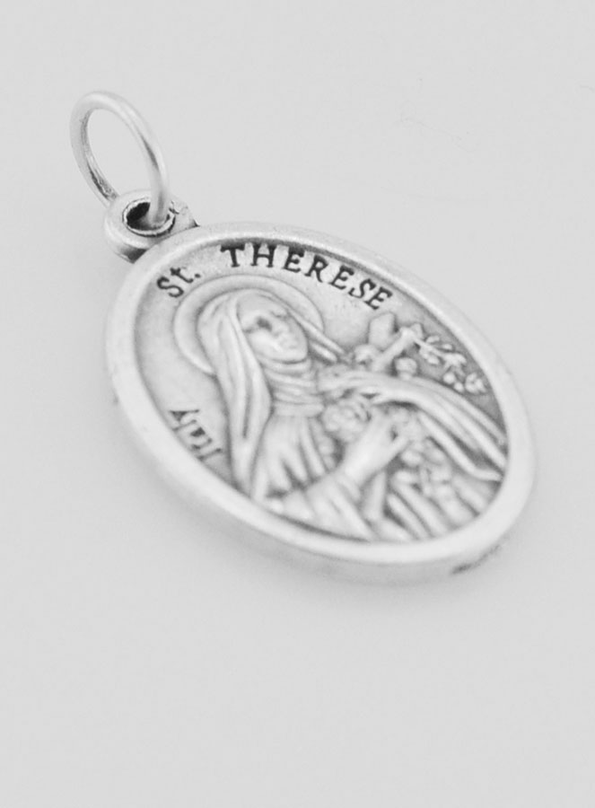 Médaille de Sainte Thérèse - 22mm (pic 3)