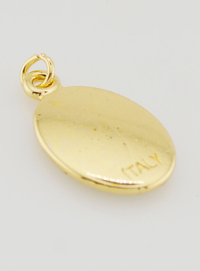 Médaille Saint Gabriel Dorée - 25mm (pic 4)