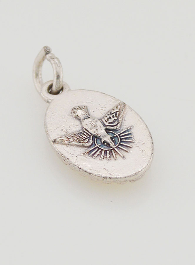 Médaille Bord Torsadé 15mm - Saint Expedit (pic 4)