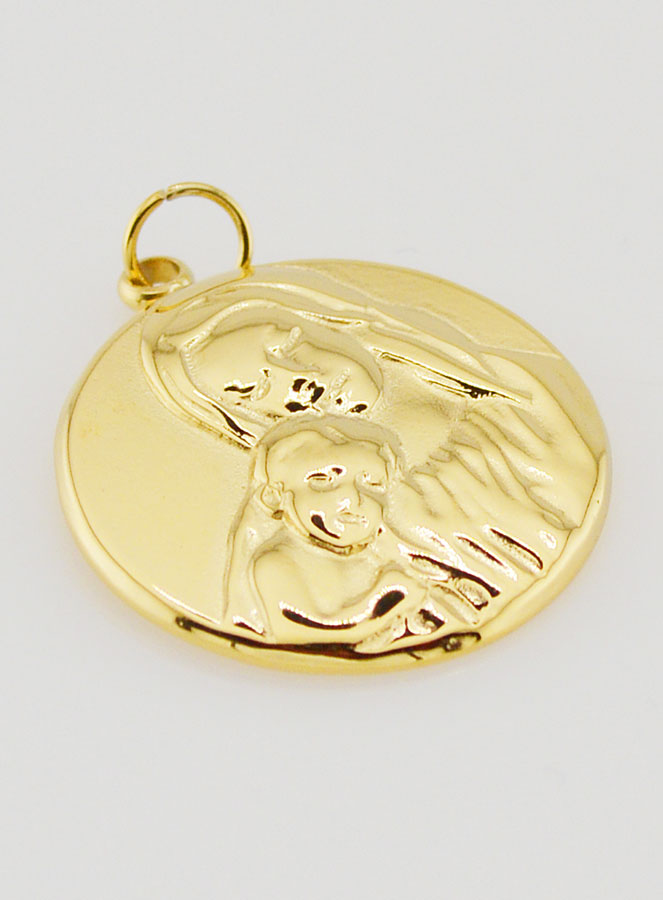 Médaille de la Vierge à l'Enfant - 20mm (pic 3)