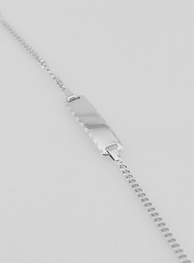 Bracelet Identité Bébé Argent 925 - 16cm (pic 1)