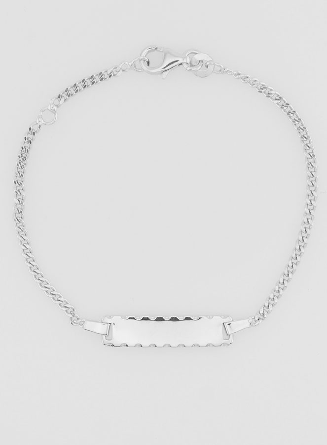 Bracelet Identité Bébé Argent 925 - 16cm (pic 3)