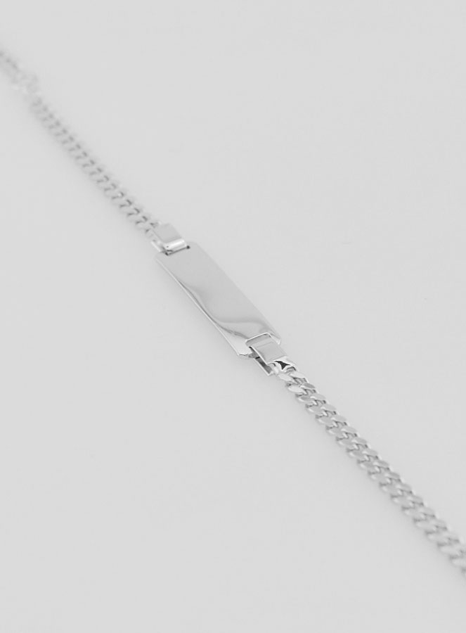 Bracelet Identité Bébé Argent 925 - 16cm (pic 1)