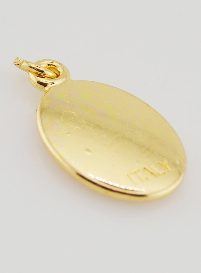 Médaille Saint Esprit Dorée - 25mm (pic 4)