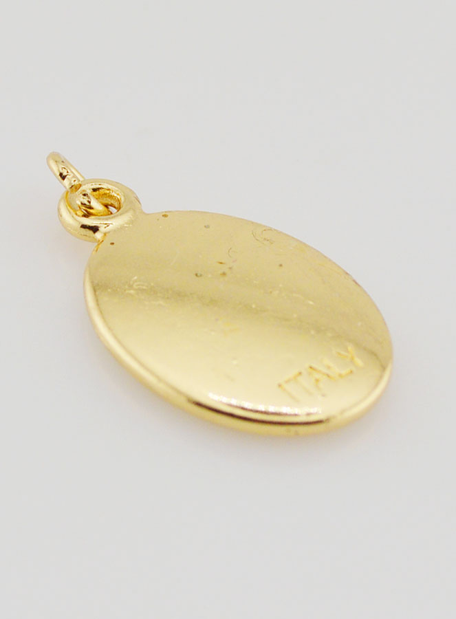 Médaille Saint Joseph Dorée - 25mm (pic 4)