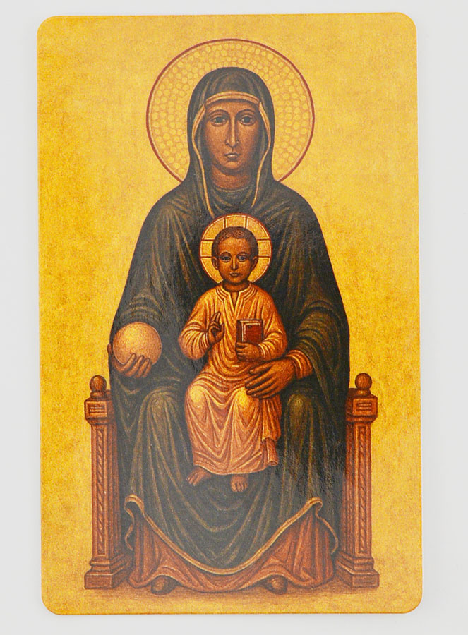 Lot de 10 Cartes de Prière à N-D de Montserrat (pic 3)