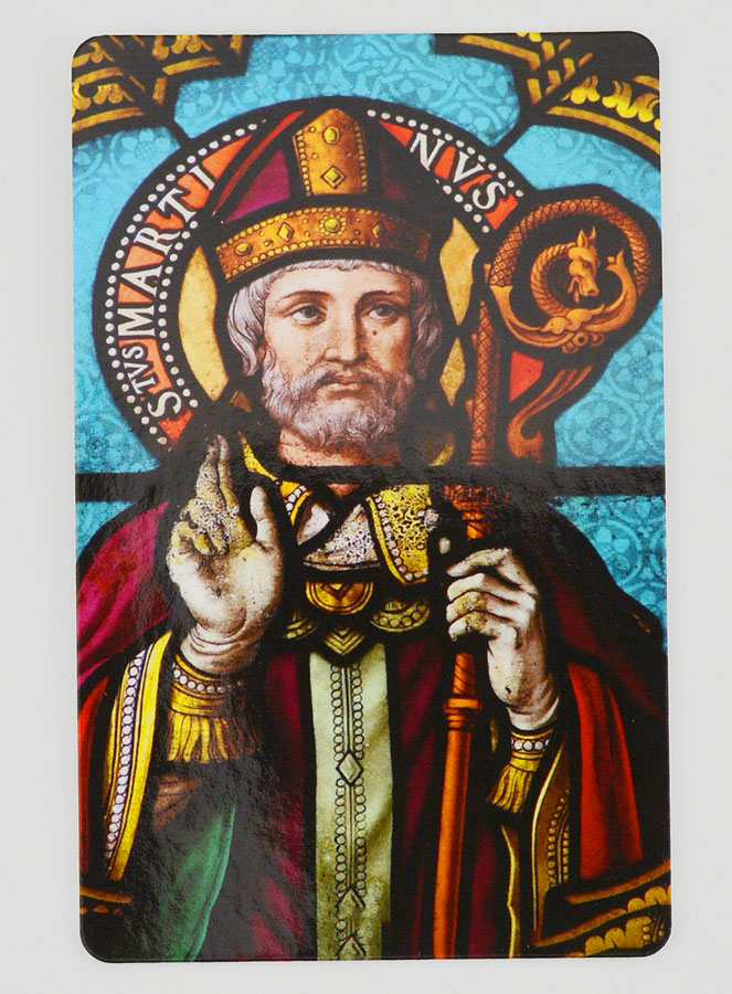 Lot de 10 Cartes de Prière à Saint Martin (pic 3)