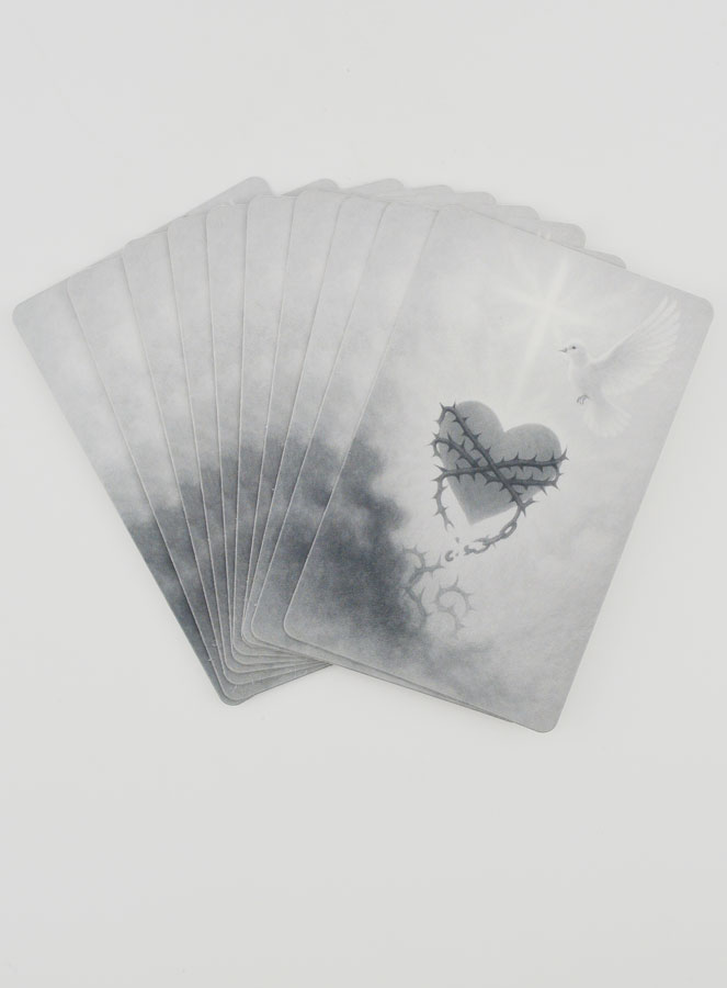 Lot de 10 Cartes de Prière Pour Être Délivré du Mal (pic 1)