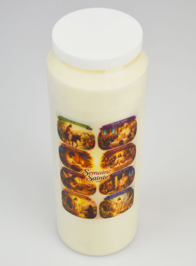 Bougie de Neuvaine Semaine Sainte (pic 2)