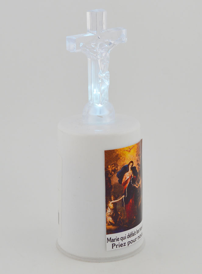 Bougie d'Église à Marie qui Défait les Noeuds (pic 4)