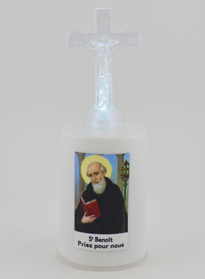 Bougie d'Église à Led Saint Benoît (pic 1)