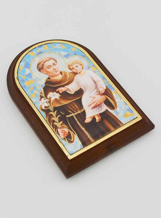 Icône à Poser Saint Antoine - 10cm (pic 3)