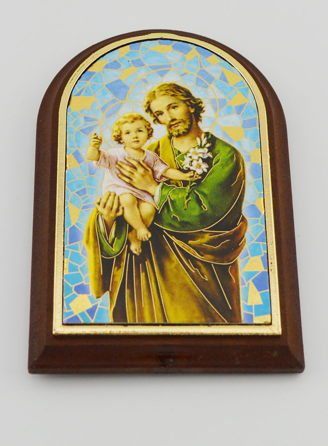 Icône à Poser Saint Joseph - 10cm (pic 2)