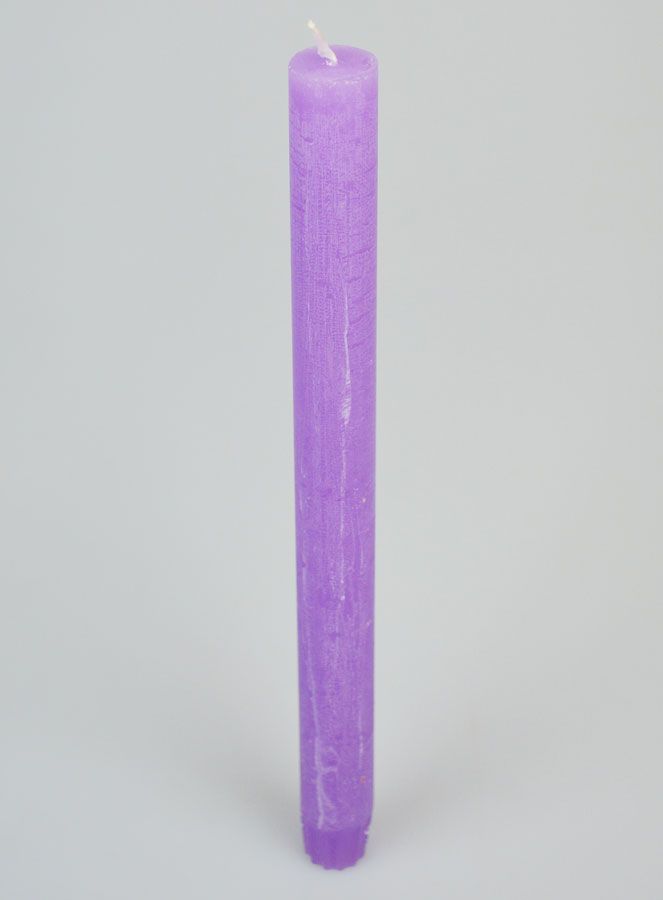 Bougie de Prière Teintée Masse - Violet (pic 2)