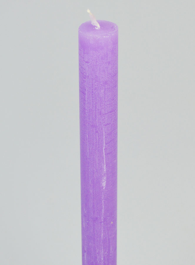 Bougie de Prière Teintée Masse - Violet (pic 4)