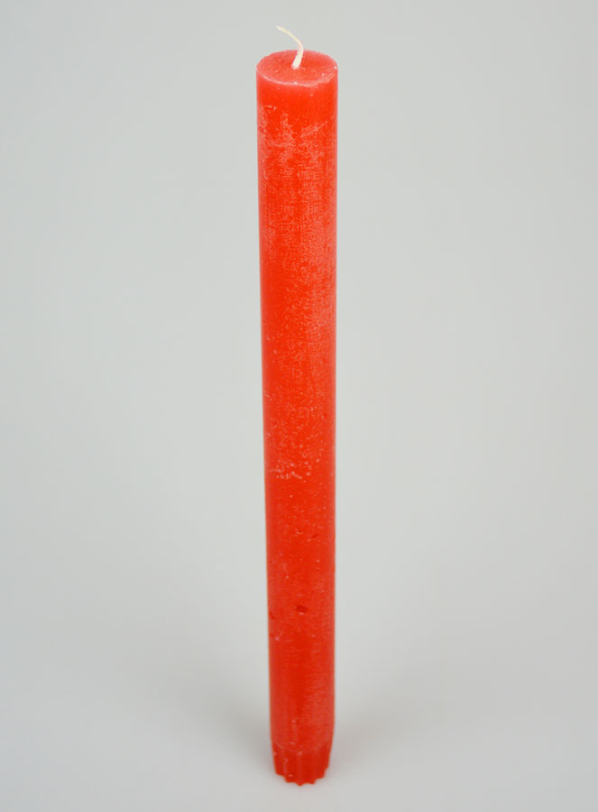 Bougie de Prière Teintée Masse - Rouge Rosé (pic 2)