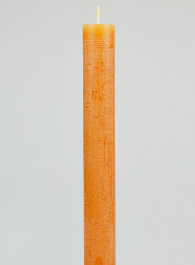 Bougie Teintée Masse 27cm - Marron Glacé (pic 3)