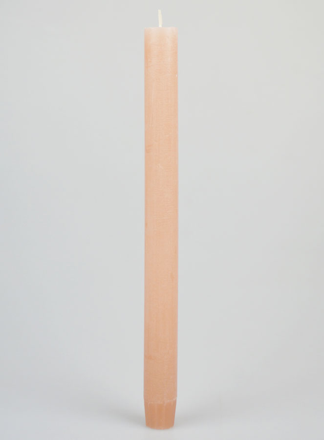 Bougie Teintée Masse 27cm - Rose Ballet (pic 1)