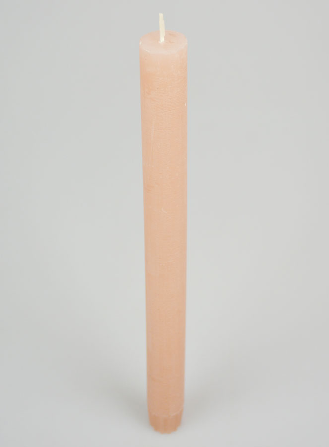 Bougie Teintée Masse 27cm - Rose Ballet (pic 2)