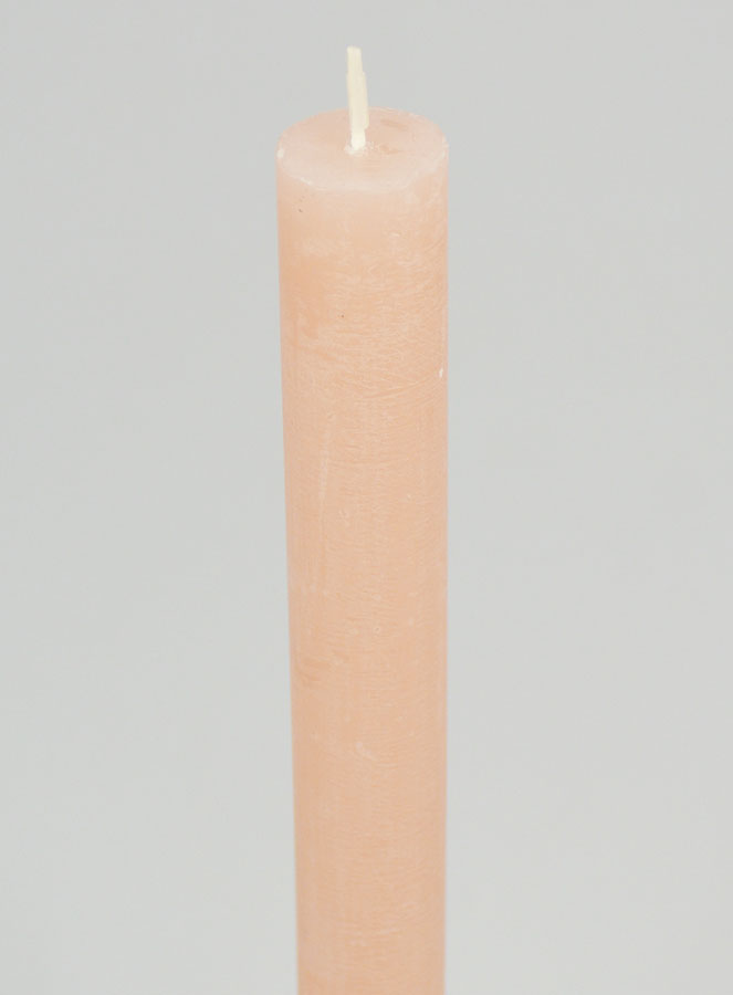 Bougie Teintée Masse 27cm - Rose Ballet (pic 4)