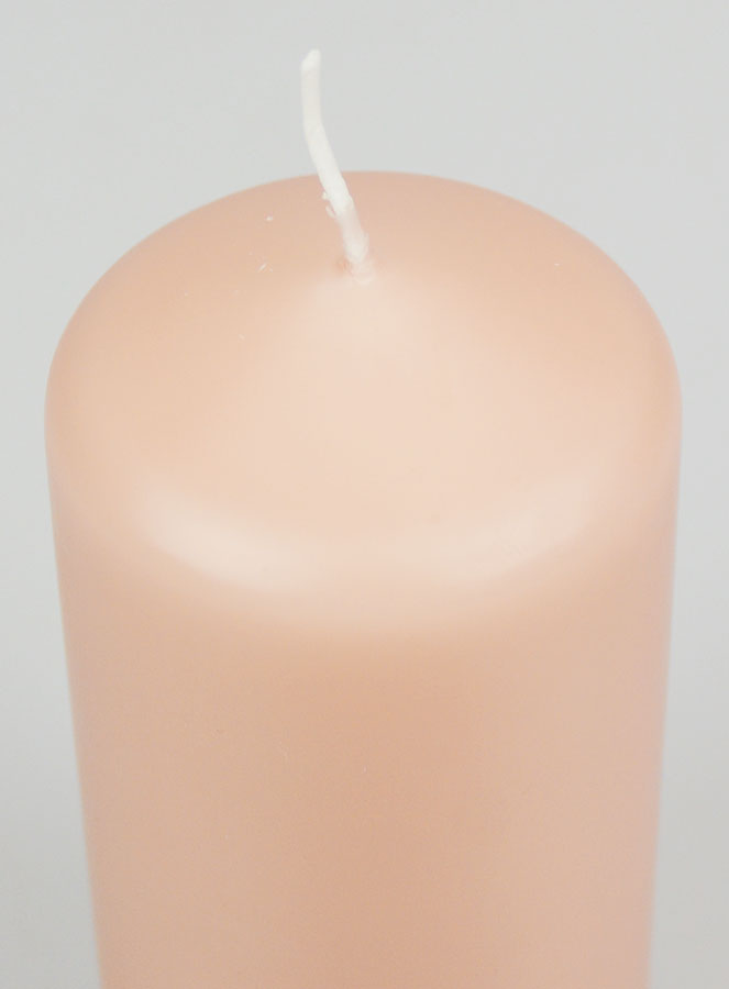 Bougie Décoration 12cm - Rose Antique (pic 4)