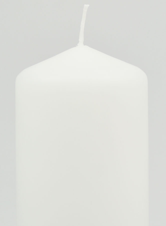Bougie de Décoration Blanche - 13cm (pic 3)