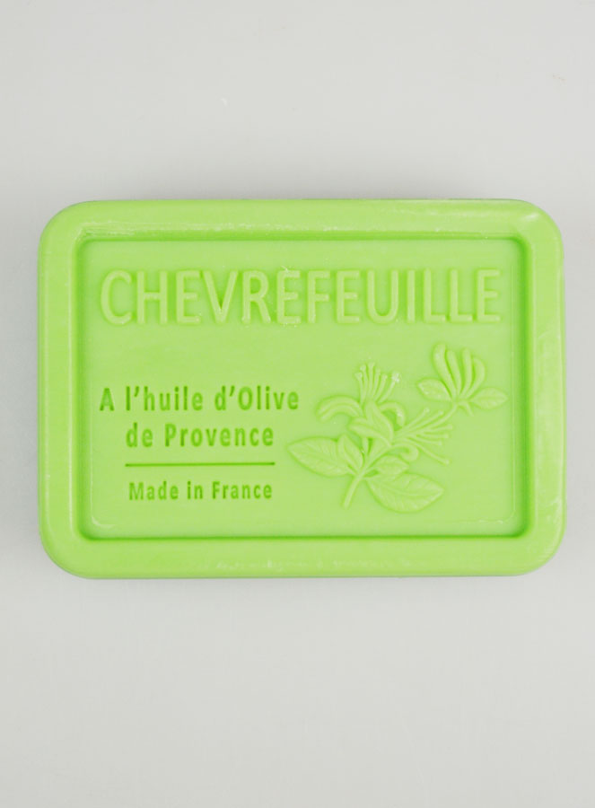Savon à l'Huile d'Olive AOP & Chèvrefeuille - 120g (pic 1)