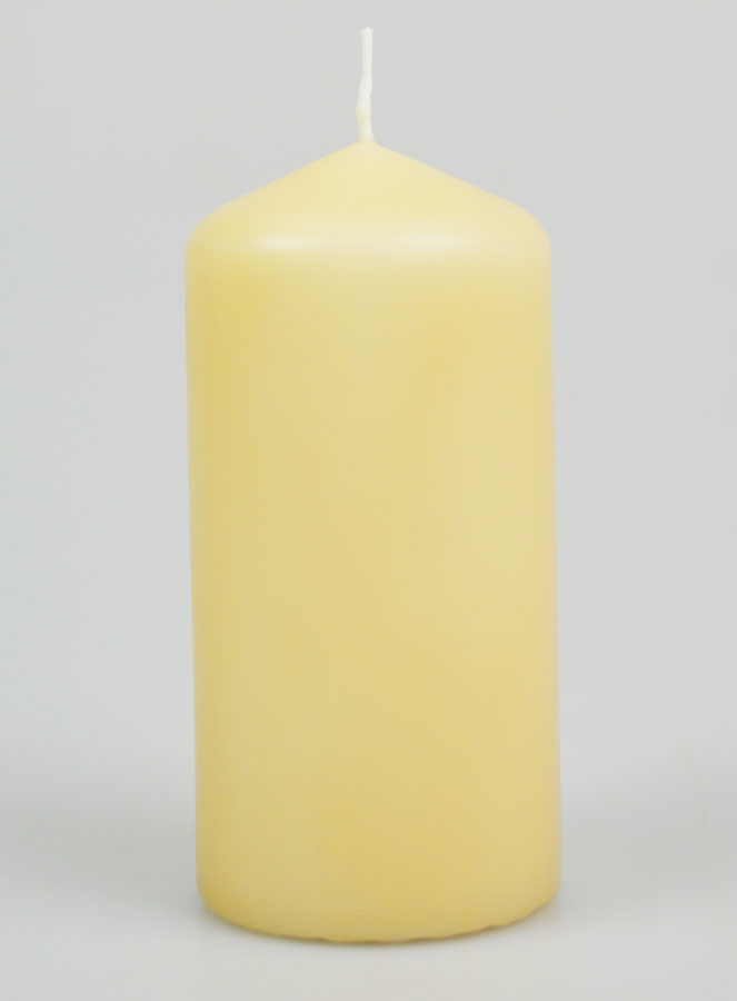 Bougie Décoration 12cm - Beige (pic 1)